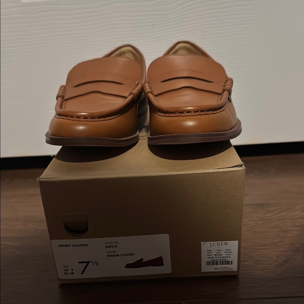 New Tan Loafers